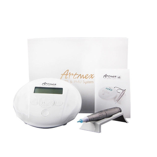 Tätowierungspistole Permanente Maske Tätowierungsmaschine Elektrischer Derma Pen V6 Artmex MTS PMU Auge Stirn Lippe