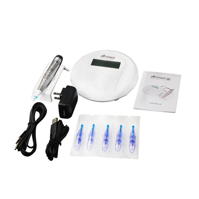 Tätowierungspistole Permanente Maske Tätowierungsmaschine Elektrischer Derma Pen V6 Artmex MTS PMU Auge Stirn Lippe