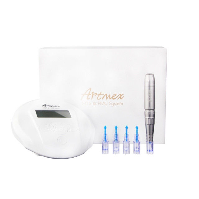 Tätowierungspistole Permanente Maske Tätowierungsmaschine Elektrischer Derma Pen V6 Artmex MTS PMU Auge Stirn Lippe