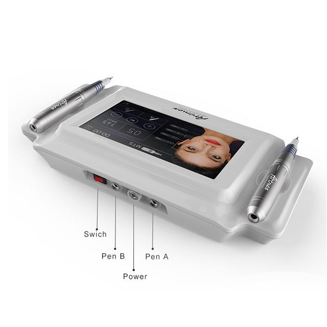 ABS Aluminium Artmex V8 Microneedling Derma Pen PMU und MTS Funktion Tätowiermaschine Kit