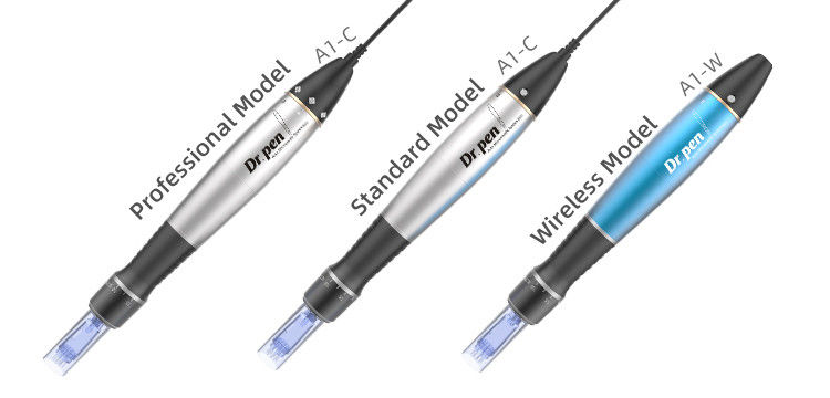 Wiederaufladbarer M7 M5 Nadel A6 Titan Körper und Kopf Aufhellungs- und Faltenentferner IT-Stecker Typ