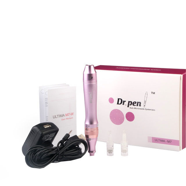 CE M7 Microneedle System Elektrischer Derma-Stift für Körper, Gesicht, Lippen und Augenverjüngung