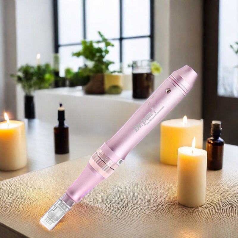 CE M7 Microneedle System Elektrischer Derma-Stift für Körper, Gesicht, Lippen und Augenverjüngung