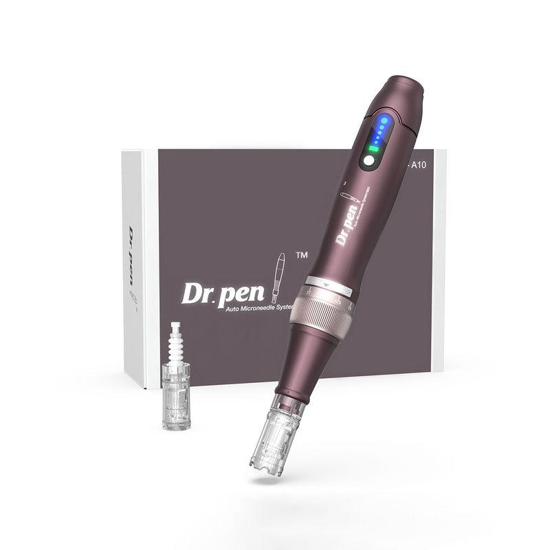 Elektrische Dermapen 2023 A10 Derma Pen Nadeln für die Hautverjüngung und 5 Geschwindigkeitsstufen