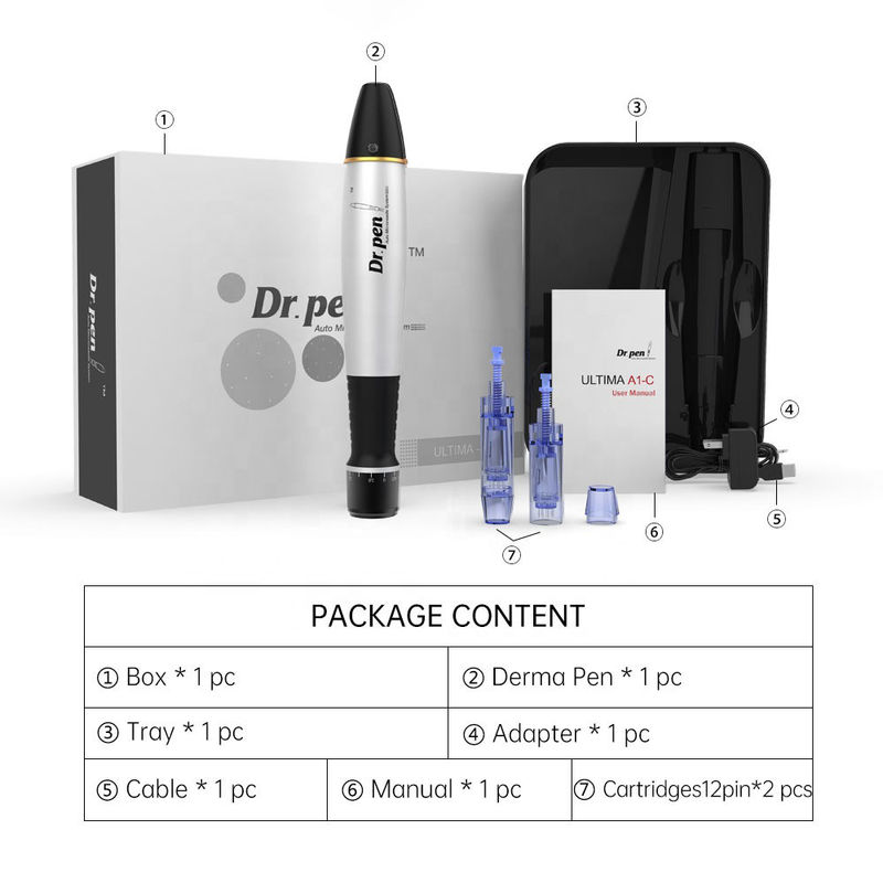 Schwarze Ringe mühelos mit elektrischem Dr.Pen A1 Micro Needle Roller OEM behandeln
