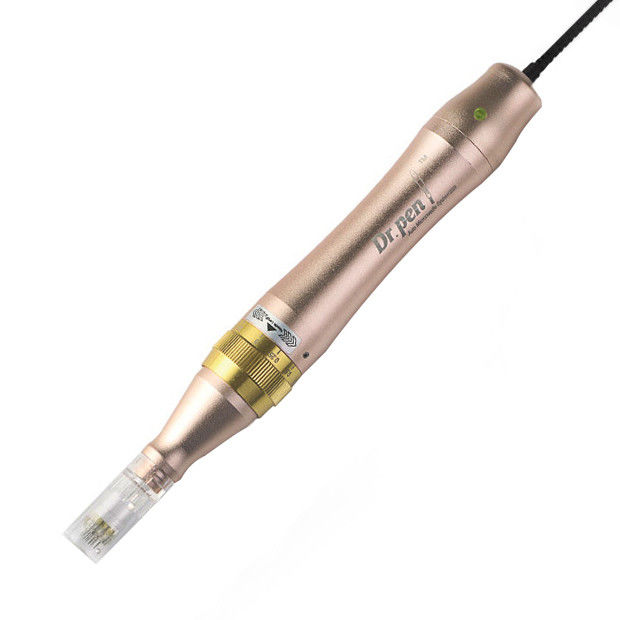 UK Plugs Typ Dr Pen M5 Gold Dermapen für Mikronadeltherapie und Hautverjüngung