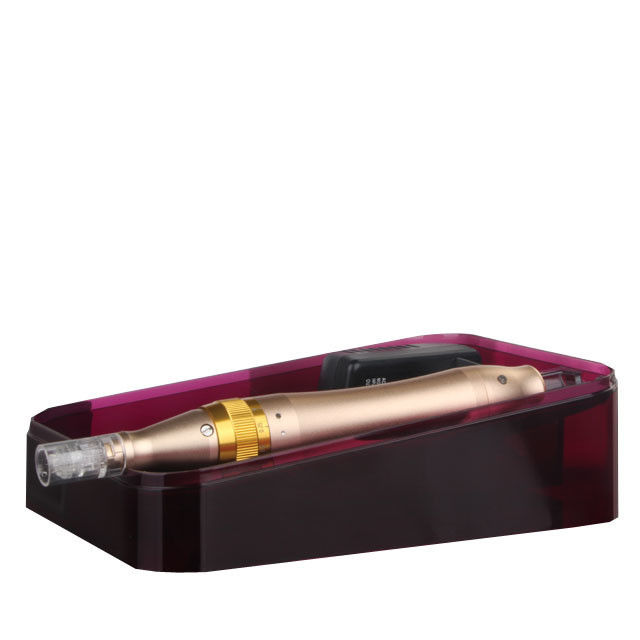 UK Plugs Typ Dr Pen M5 Gold Dermapen für Mikronadeltherapie und Hautverjüngung