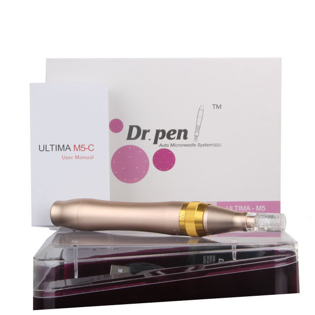 Revitalieren Sie die Haut mit Dr Pen M5-W Gold Dermapen und 1/3/7/9/12/24/36/42 Nadeln