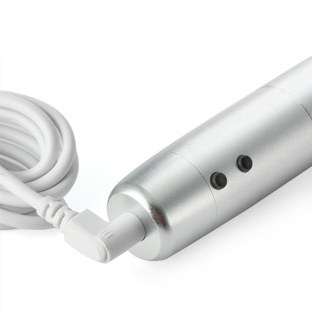 Silberne Körperfarbe 7 Farben LED Photon Electric Derma Pen für Hautverjüngungsfunktion