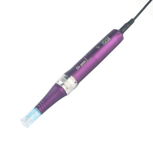 Aluminiumlegierung Körper Dr Pen X5 Derma Pen Auto Mikroneedle System Einstellbare Nadellängen für UK Stecker