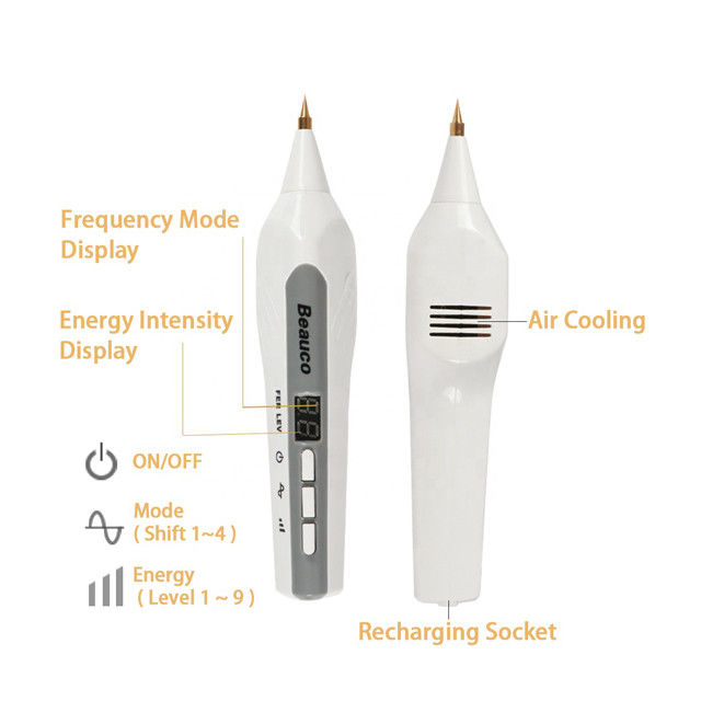 110V-240V Nennspannung Tätowierungsentfernung Wiederaufladbarer Mini Mole Laser Pen für Schönheitspflege