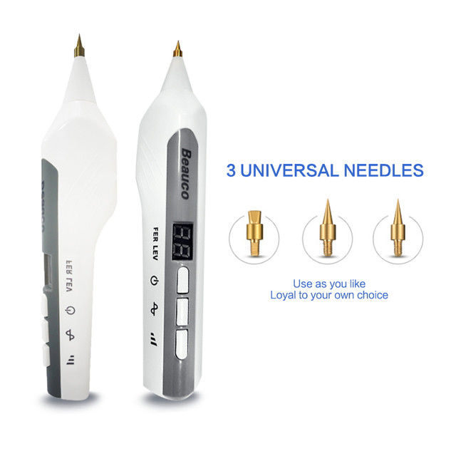 110V-240V Nennspannung Tätowierungsentfernung Wiederaufladbarer Mini Mole Laser Pen für Schönheitspflege