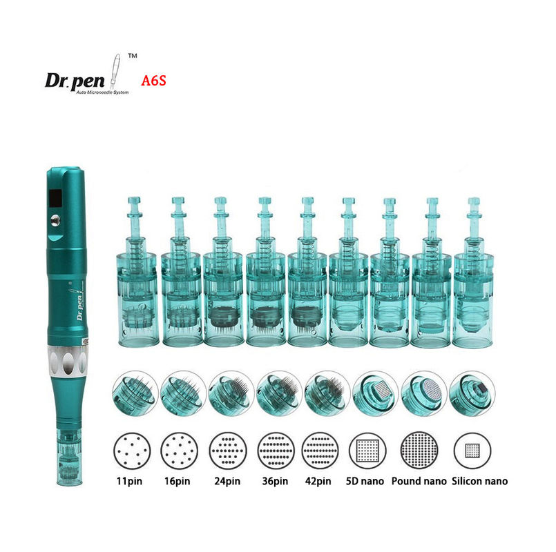 Kunststoff PC Körpermaterial Derma Pen Nadeln für A1 A6 A7 M5 M7 M8 A6S N2 MYM X5 E30