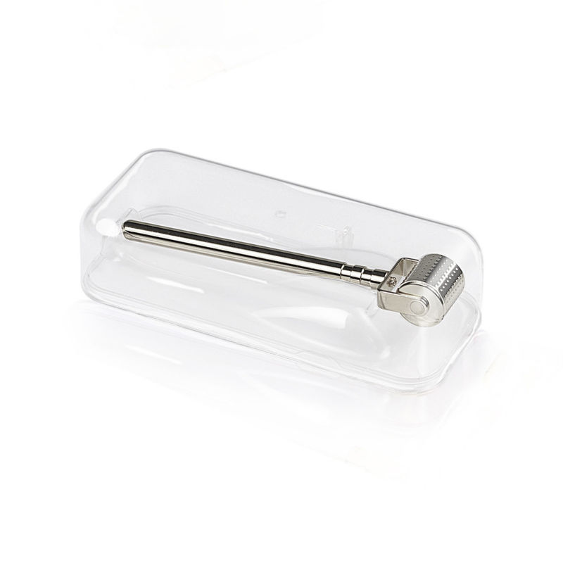 Neueste Hausmetall Gold Silber Derma Roller mit 192 Titannadel für den Bartwachstum