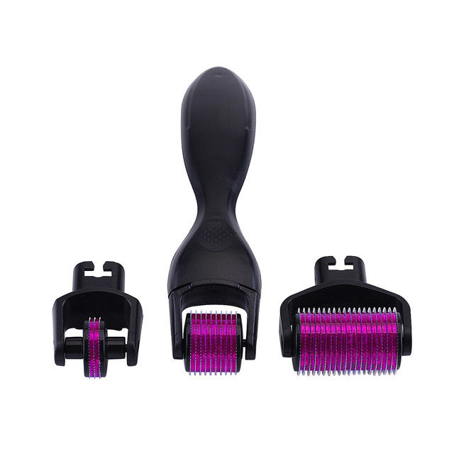 Keine Steckdosen Typ Titanium Derma Roller für Gesicht Zielbereich Körper 3-in-1 Design