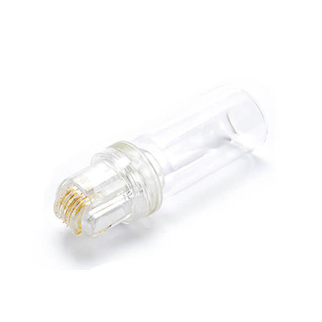 CE zugelassen 64 Gold Tipps Hydra Microneedle Titanium Derma Roller für Hyaluronsäure