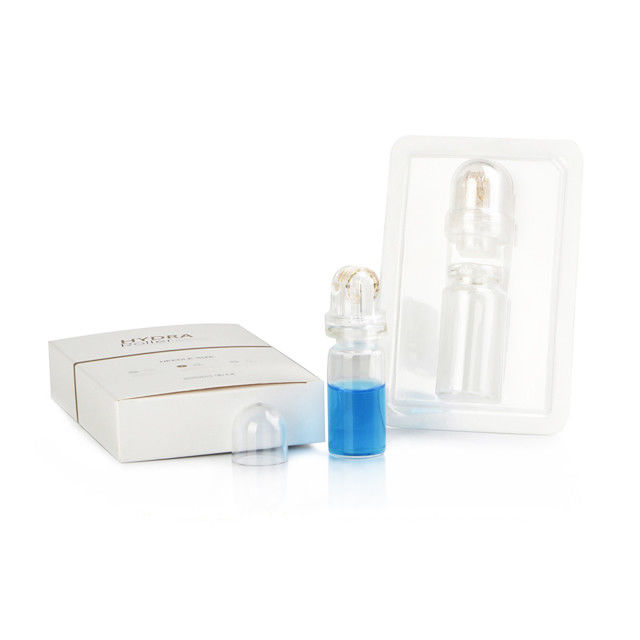 CE zugelassen 64 Gold Tipps Hydra Microneedle Titanium Derma Roller für Hyaluronsäure
