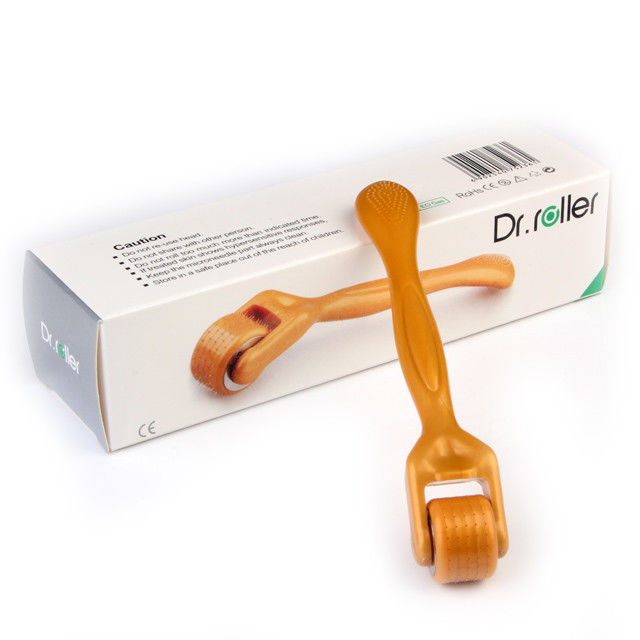 Derma-Roller für die Hautverjüngung 120 Nadeln Mikronadeltherapie Gesichtsroller