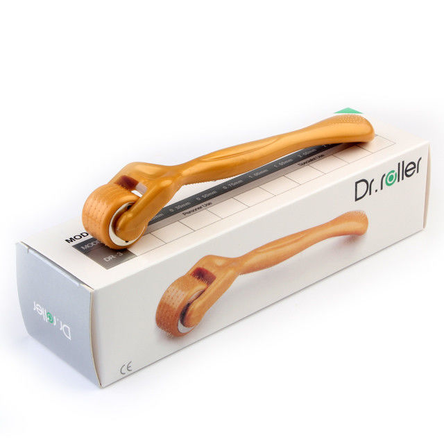 Derma-Roller für die Hautverjüngung 120 Nadeln Mikronadeltherapie Gesichtsroller
