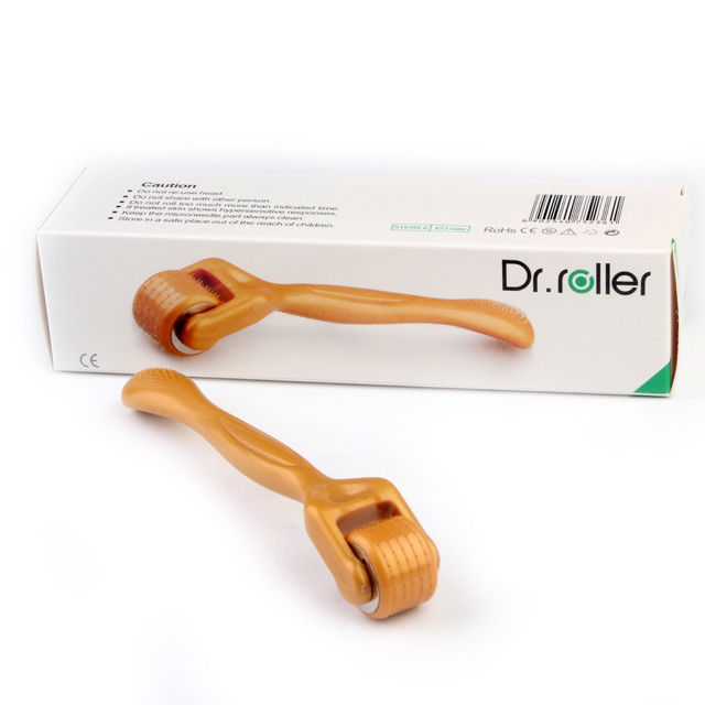 Derma-Roller für die Hautverjüngung 120 Nadeln Mikronadeltherapie Gesichtsroller