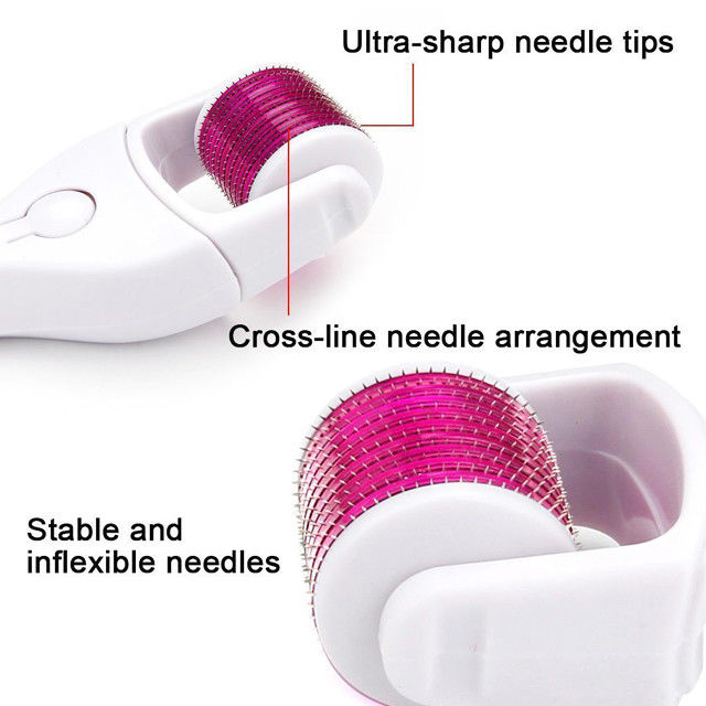 Edelstahl/Titanium Mikroneadle Derma Roller 0,2-3,0 mm zur Hautverjüngung