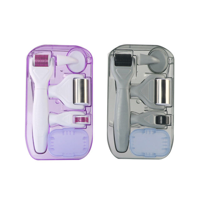 6 in 1 Derma Roller Kit mit Eis Roller Hautkühlung Derma Pflege Gesichtspflege