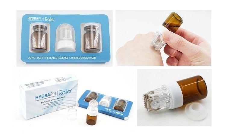 NO Stecker Typ Neues Design 42/150Gold Titan Mikronadel Hydra Stamphydra Walze zur Hautverjüngung
