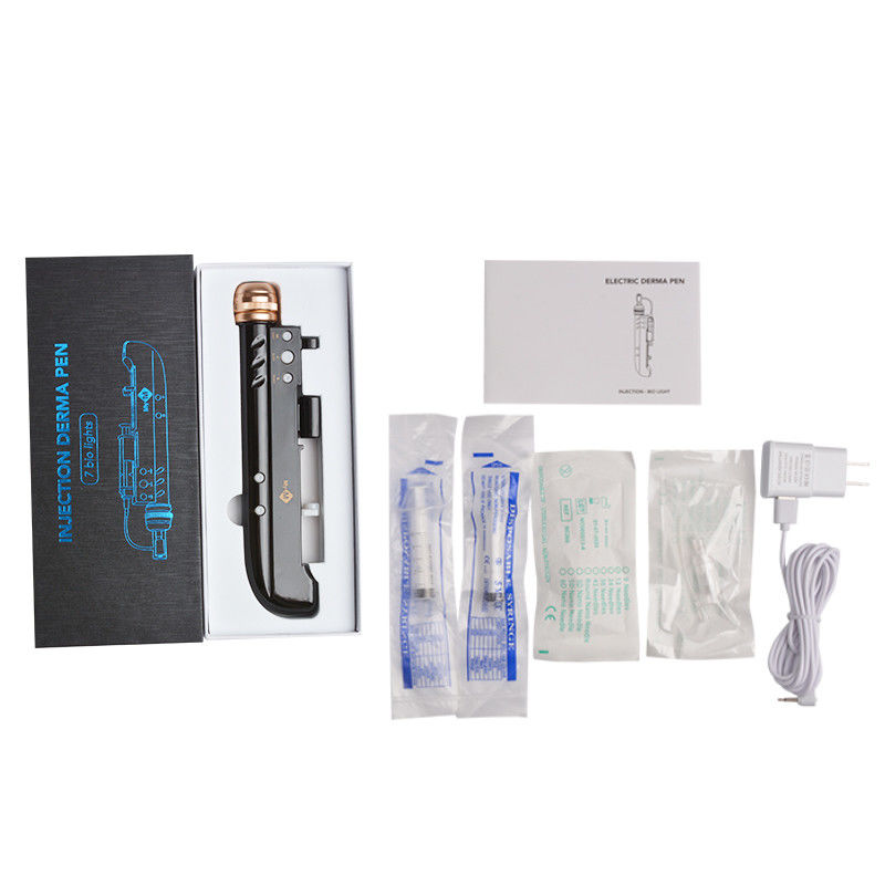 7 Lights Nano Derma Pen Elektrischer Mikronadel-Stift für Brustvergrößerungen und Gesichtspflege