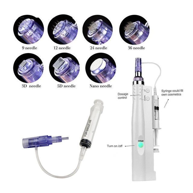 Derma Pen 2 in 1 für Schönheitssalons und Spa Nadeln Menge 9/12/24/36/42/Rund Nano/3D/5D