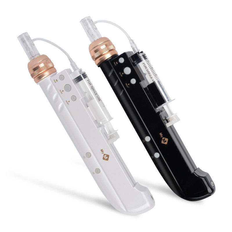 7 Lichter Nano Derma Pen 3 in 1 Mini-Wasser-Mesotherapie-Injektor für Brustvergrößer